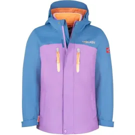 TROLLKIDS Regenjacke Bryggen Blau/Lila 164