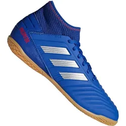 ADIDAS Fußball - Schuhe Kinder - Halle Predator, Blau/Silber/Rot/Beige, 32