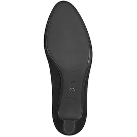 TAMARIS Damen Klassische Pumps, Frauen Pumps,TOUCHit-Fußbett,klassisch,modern,Nieten,Schleifen,Strass-Steine,schwarz,braun,Rose,Black,38 EU