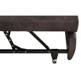 Lounge Collection Eckcouch Mikrofaser 2-Sitzer Grau
