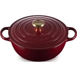 Le Creuset La Marmite Signature 26 cm burgunderrot