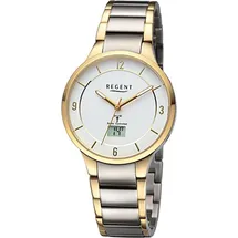 REGENT Funkuhr FR-292 Metallarmband 39 mm URFR292