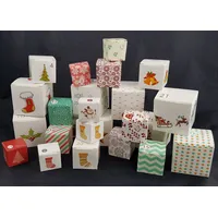 Spetebo Adventskalender mit 24 Boxen