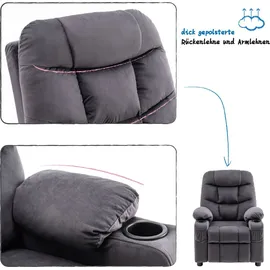 MCombo Kindersessel mit Liegefunktion und Getränkehaltern – Modell 7355