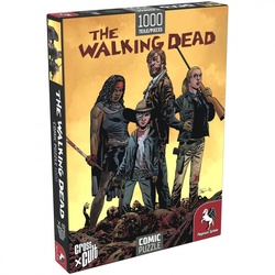 Pegasus Spiele Spiel, Puzzle - The Walking Dead (Die Zombiejäger), 1.000 Teile - deutsch