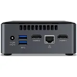 Intel Nuc Mini PC Dual-Core Turbo 2X 2.70GHz, 512 GB SSD, 16 GB DDR4, UHD 600 Grafik, 4K Auflösung, WLAN, Bluetooth, USB3.0, 2X HDMI, Windows 10 Pro