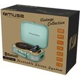 Muse MT-201WG Plattenspieler Türkis Automatisch