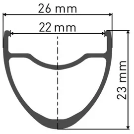 DT Swiss E 1800 Spline 23 mm