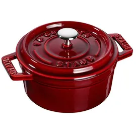 Staub Cocotte 10 cm rund grenadine-rot