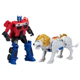 Hasbro Transformers: Aufstieg der Bestien Beast Alliance Combiner Actionfiguren 2er-Pack Optimus Prime & Lionblade 13 cm