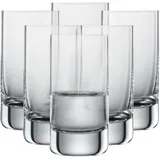 Schott Zwiesel Schnapsglas Simple (6er-Set), geradliniger Shotbecher für Schnaps, spülmaschinenfeste Tritan-Kristallgläser, Made in Germany (Art.-Nr. 123662)