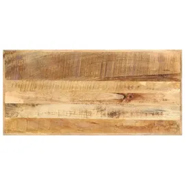 vidaXL Bartisch 120 x 58 x 107 cm Raues Mangoholz Braun