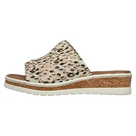 Rieker Pantolette beige-kombiniert in Gr. 43 EU