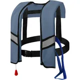 Vollautomatische Rettungsweste | Lebensjacken Automatische aufblasbare Nylonverstellbare Schnalle Schwimmweste mit reflektierenden Streifen | Wassersportweste für Erwachsene, Kinder