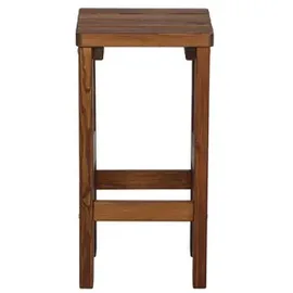 Fun Star Tessin Barhocker 39 x 39 x 76 cm Braun