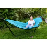 Hängematte MAHALO für 1 - 2 Personen, belastbar bis 150 kg, spezieller Outdoor Stoff, extra weich und bequem, Aufgebwahrungstasche wählbar, in verschiedenen Farben, wahlweise mit oder ohne Stahl Gestell, ca. 135 x 315 cm empasa
