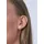 Elli DIAMONDS Ohrstecker Kreis Diamant Weiß 925 Sterling Silber onesize