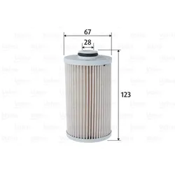 Kraftstofffilter VALEO 587083