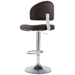Barhocker Braun Kunstleder