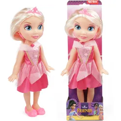 Toi-Toys - PRINCESS FRIENDS - Prinzessin - Puppe rosa (30cm)