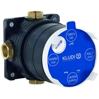Kludi FLEXX.BOXX Unterputz-Körper, Unterputz-Rohbau-Set, 88011