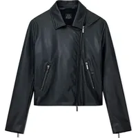 Armani Exchange Xw001433_af16618 Jacke in Leder-Optik, Black, XS