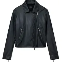 Armani Exchange Xw001433_af16618 Jacke in Leder-Optik, Black, XS