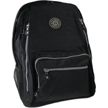 Jennifer Jones Leather Rucksack Nylon schwarz