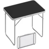 Woltu Campingtisch Klapptisch Schwarz