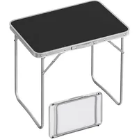 Woltu Campingtisch Klapptisch Schwarz