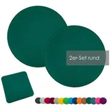 heimtexland Sitzkissen 35 x 35 cm grün 2 St.