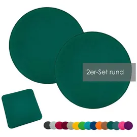 heimtexland Sitzkissen 35 x 35 cm grün 2 St.