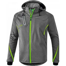 Erima Softshelljacke Funktion grey melange/green gecko S