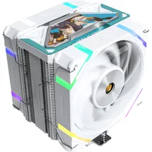 VALKYRIE Chłodzenie CPU Vind SL125 Białe (158 mm), CPU Kühler, Schwarz, Weiss