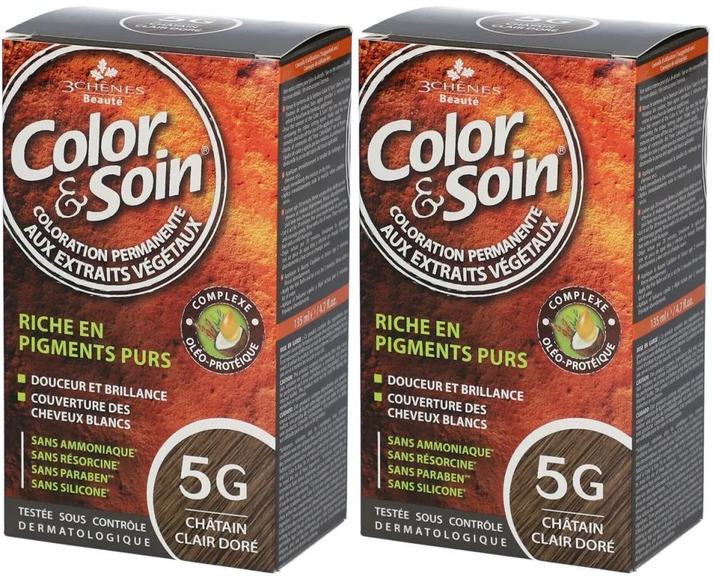 Les 3 Chênes Color & Pflege 5G hellbraun goldfarben