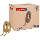 Tesa tesakrepp 4319 für Kurven 04319-00005-00 Kreppband tesakrepp® Hellbraun (L x B) 50m x 15mm 20