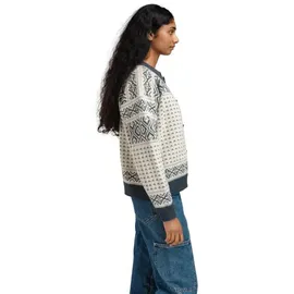 Dale of Norway Hannah Cardigan Off White/Steel/Lightcharcoal XL