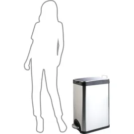 Home4You Treteimer - Edelstahl - 15 Liter