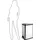 Home4You Treteimer - Edelstahl - 15 Liter
