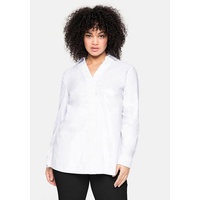 Sheego Bluse in weiß | Gr.: 48