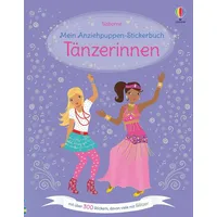 Usborne Verlag Mein Anziehpuppen-Stickerbuch: Tänzerinnen