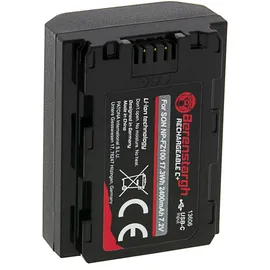 Berenstargh Akku Sony NP-FZ100 2400mAh USB-C Input
