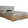 MKS Boxspringbett 120 x 200 cm H4 Hellgrau