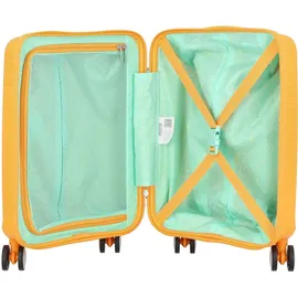 American Tourister Soundbox Mini 4-Rollen Kindertrolley 47 cm / 22 l golden yellow