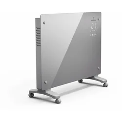 Bansin Crystal Smart Konvektor 1500   1500 W   App   5- 50 °C   LED-Anzeige   Touch-Display Grau 1500 W
