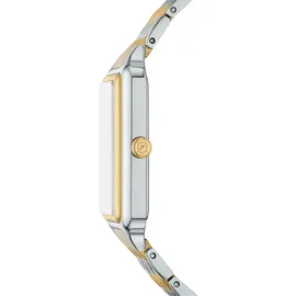 Fossil Raquel Damenuhr, Quarz-Dreizeigerwerk mit Edelstahlarmband,