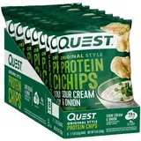 Quest Nutrition Protein Chips Sour Cream & Onion 8 x 32 g