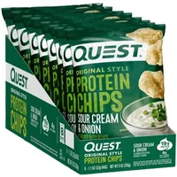 Quest Nutrition Protein Chips Sour Cream & Onion 8 x 32 g
