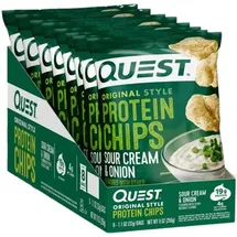 Quest Nutrition Protein Chips Sour Cream & Onion 8 x 32 g