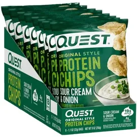 Quest Nutrition Protein Chips Sour Cream & Onion 8 x 32 g